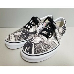 Vans MoMA Edvard Munch Era The Scream Lowtop Skate Shoes Mens Size 10.5 44 New